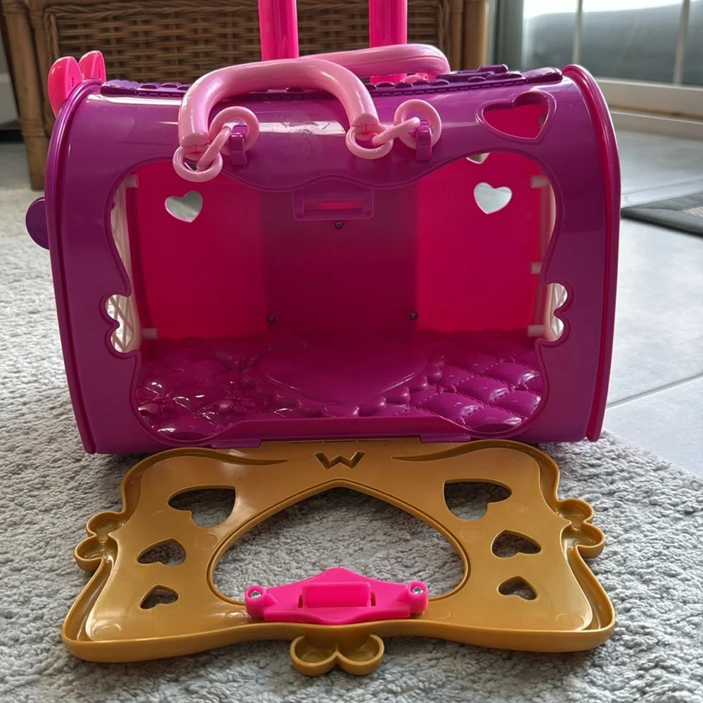Disney Minnie Mouse Happy Helpers Pet Carrier Playset - Excellent Condition - Picture 8 of 10